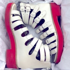 Jeffrey Campbell Cayman strappy sandals